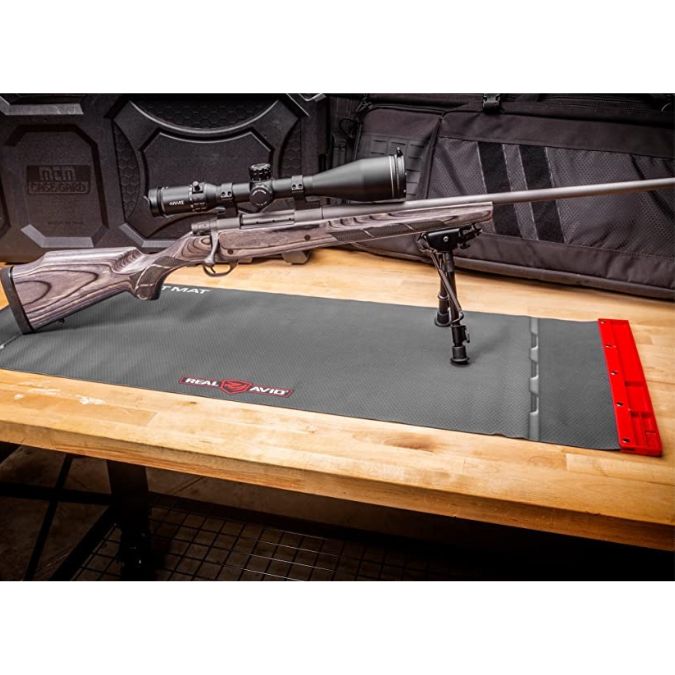 real avid universal smart gun cleaning mat