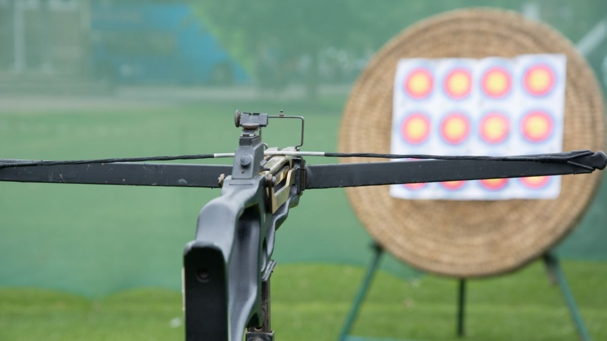 crossbow target practice