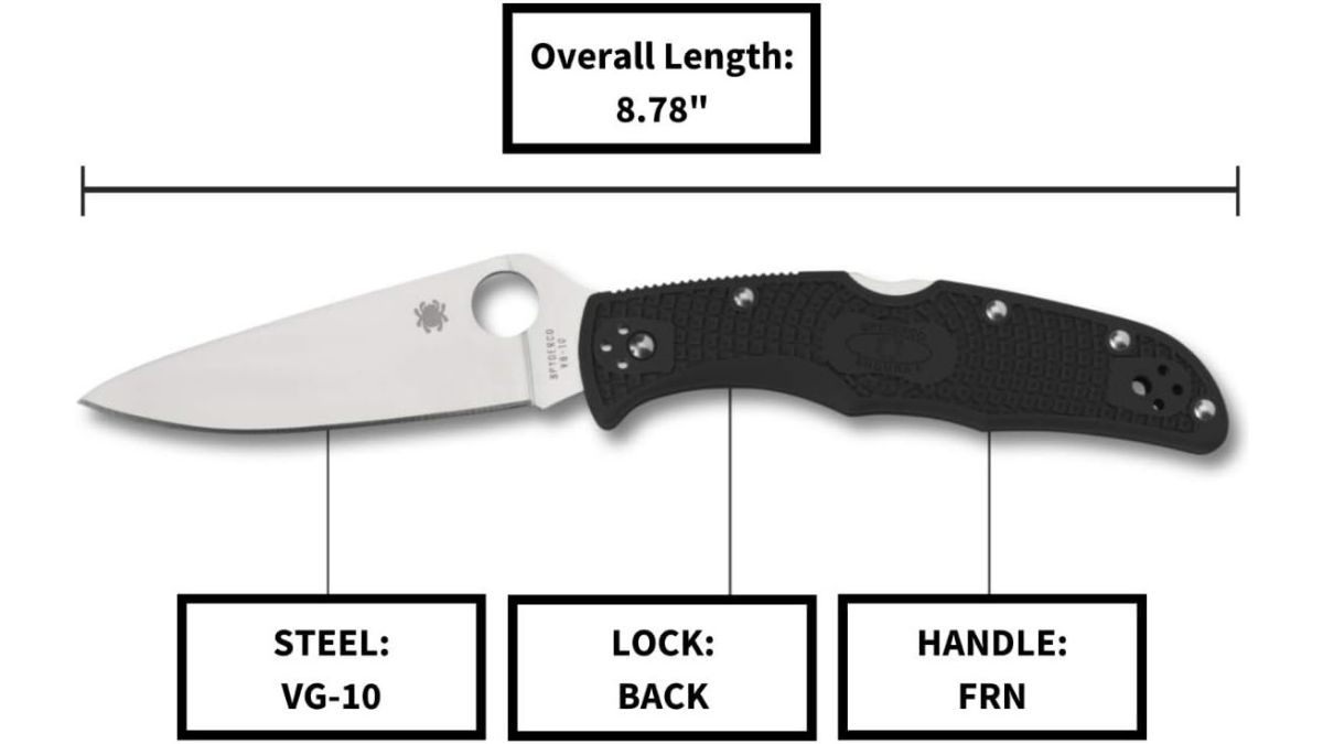 Spyderco Endura 4 key specs
