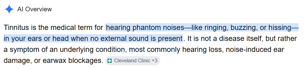 tinnitus