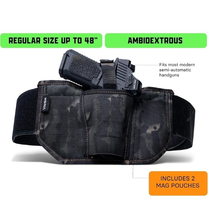 comfort of the VNSH belly band holster