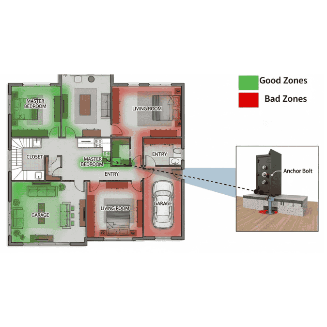 safe placement map