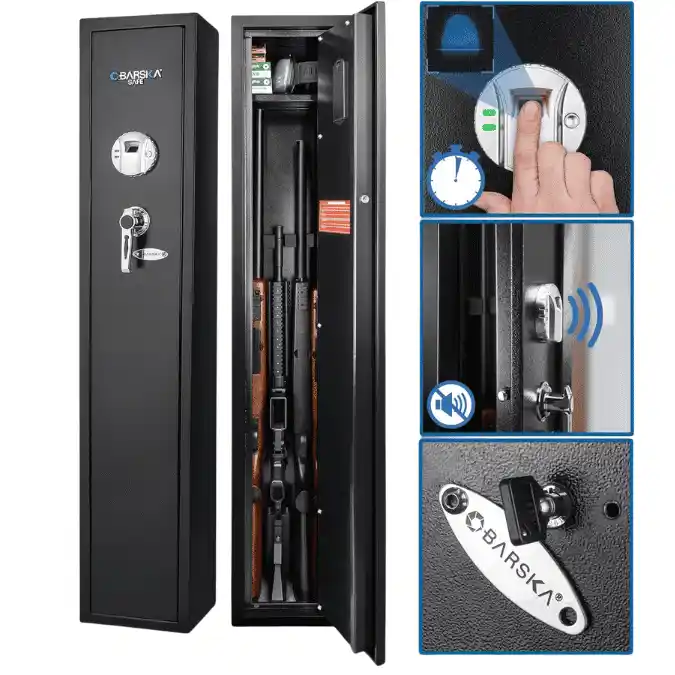 Barska Biometric Rifle Gun Safe