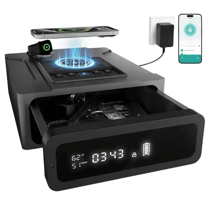 XDeer Smart Biometric Gun Safe with Bluetooth App Control
