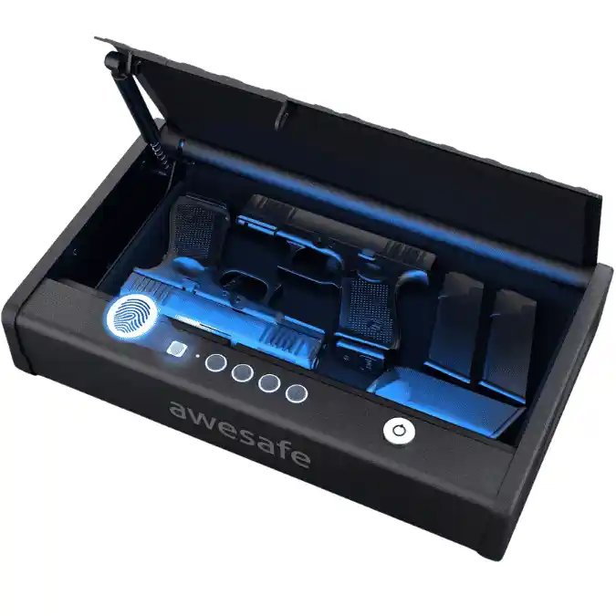 awesafe Biometric Gun Safe for Pistol
