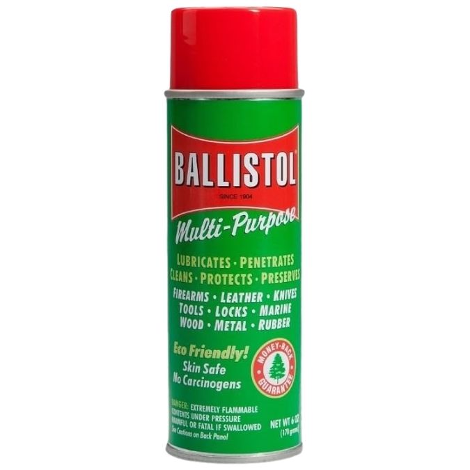 F W Klever GmbH Ballistol Multi-Purpose Non-CFC Aerosol Can Lubricant Cleaner Protectant 6 oz