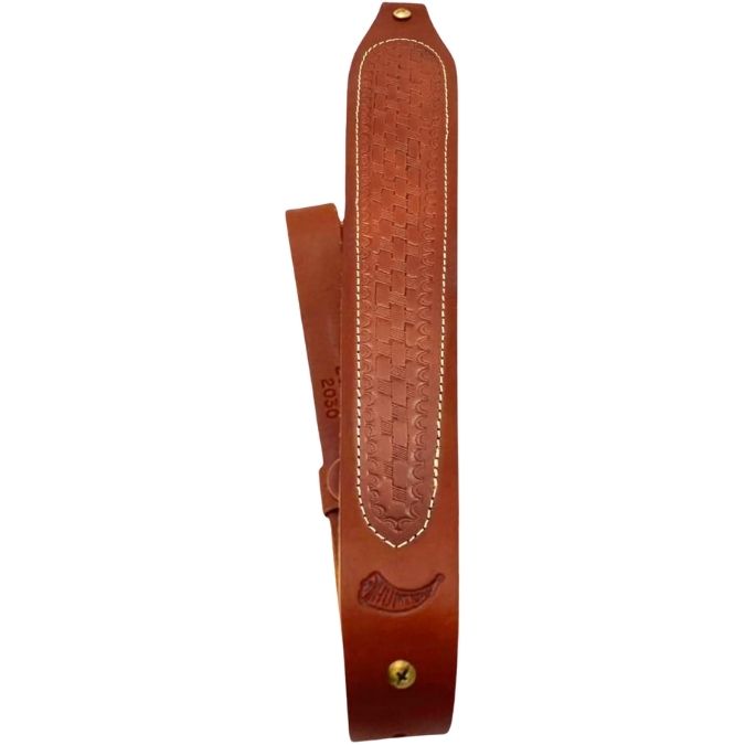 Hunter Company Chestnut Tan Cobra Rifle Sling - Full-Grain Leather Rifle Sling