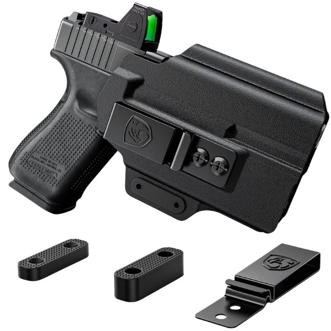 MUNALO Hybrid IWB Holster with Concealment Claw