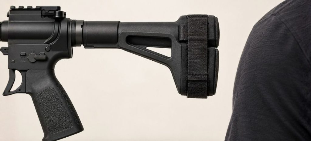can you shoulder a pistol brace