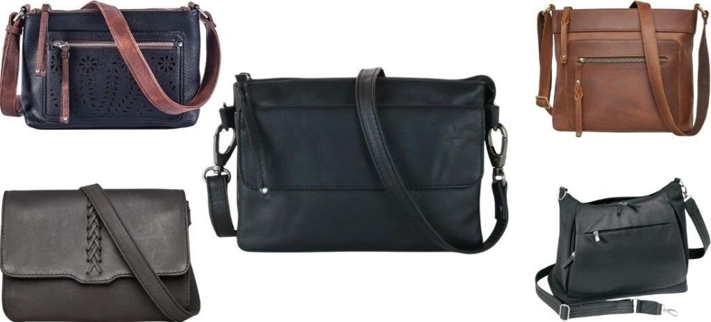 cross body concealed carry purse