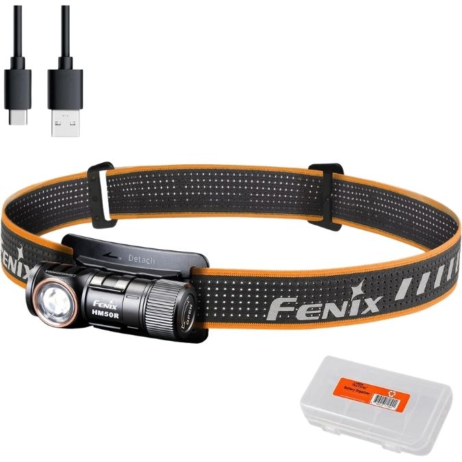 Fenix HM50R v2.0 Ultra Compact Headlamp, 700 Lumen