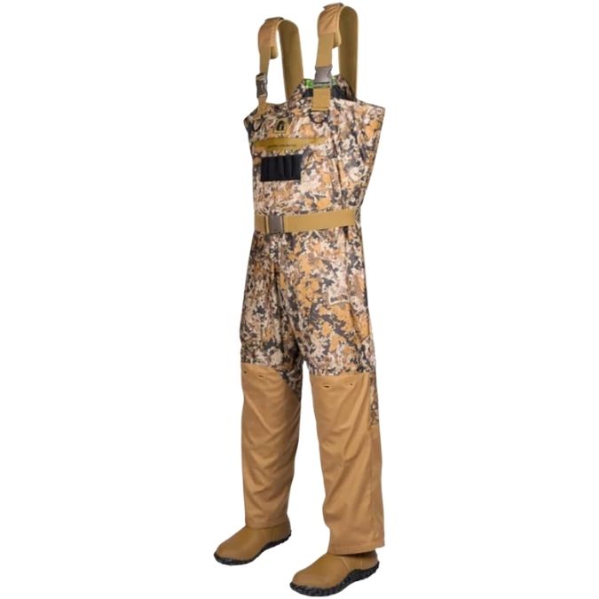 Gator Waders Mens Shield Insulated Chest Duck Hunting Waders with BootsGator Waders Mens Shield Insulated Chest Duck Hunting Waders with Boots