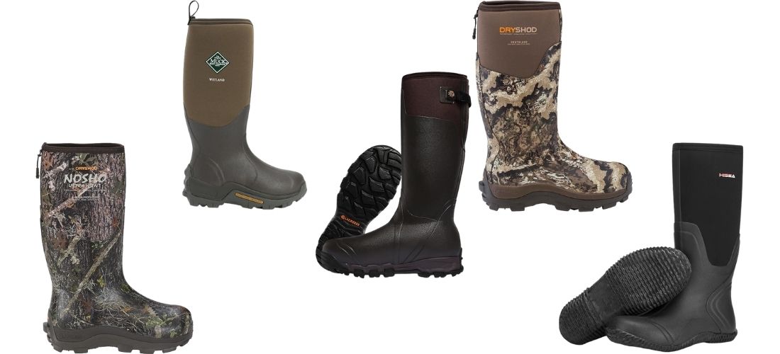 best rubber hunting boots