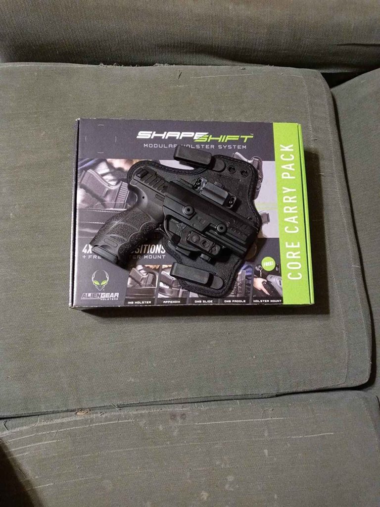 Alien Gear ShapeShift modular concealed carry holster IWB OWB appendix