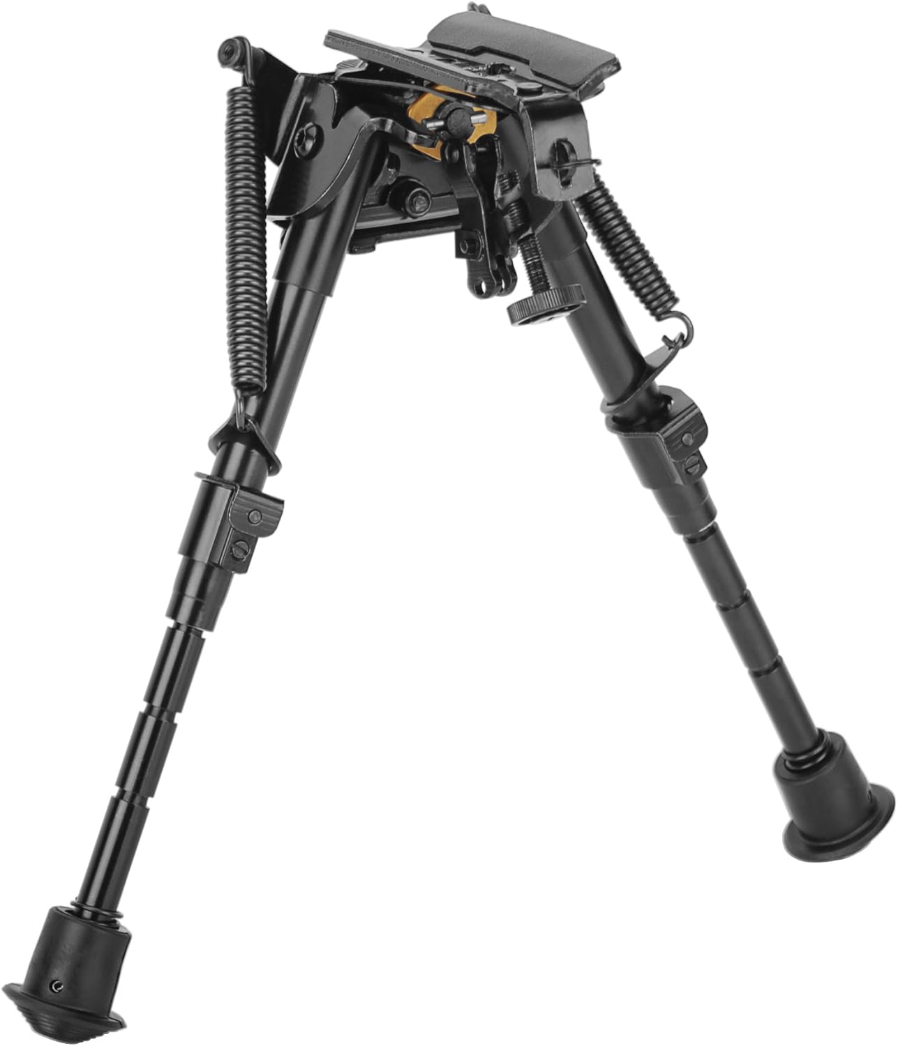 Caldwell XLA Pivot Bipod with Adjustable Notched Legs and Slim Folding Design for Easy Transport, Rifle Stability, and Target Shooting