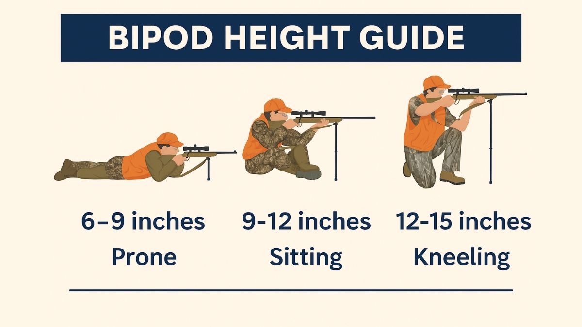 bipod height guide | best rifle bipods